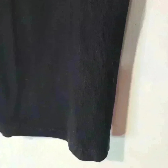 Gemma and Jane NWT Black Riffle Sleeveless Top Sweater XL - Picture 5 of 5